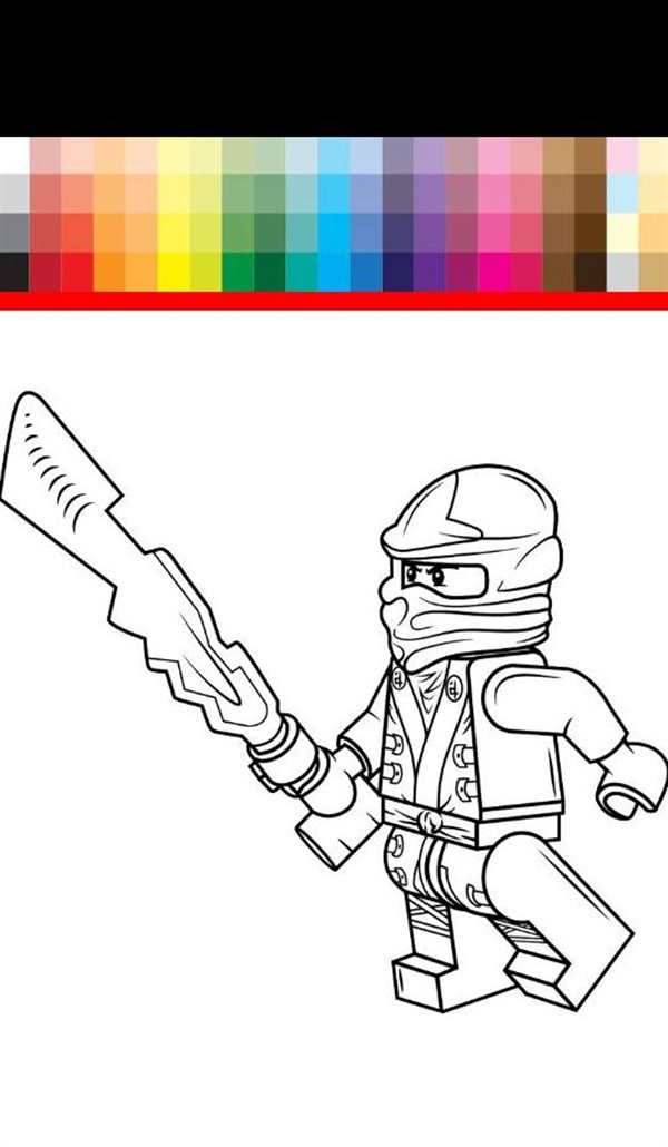 Раскраски LEGO Ninjago