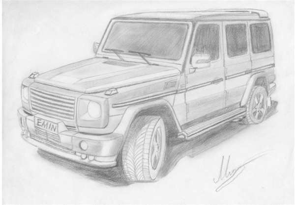 Мерседес Гелендваген g 63 чертежи