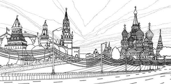 Раскраска Красный с Карандашом