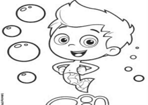 Bubble Guppies раскраска