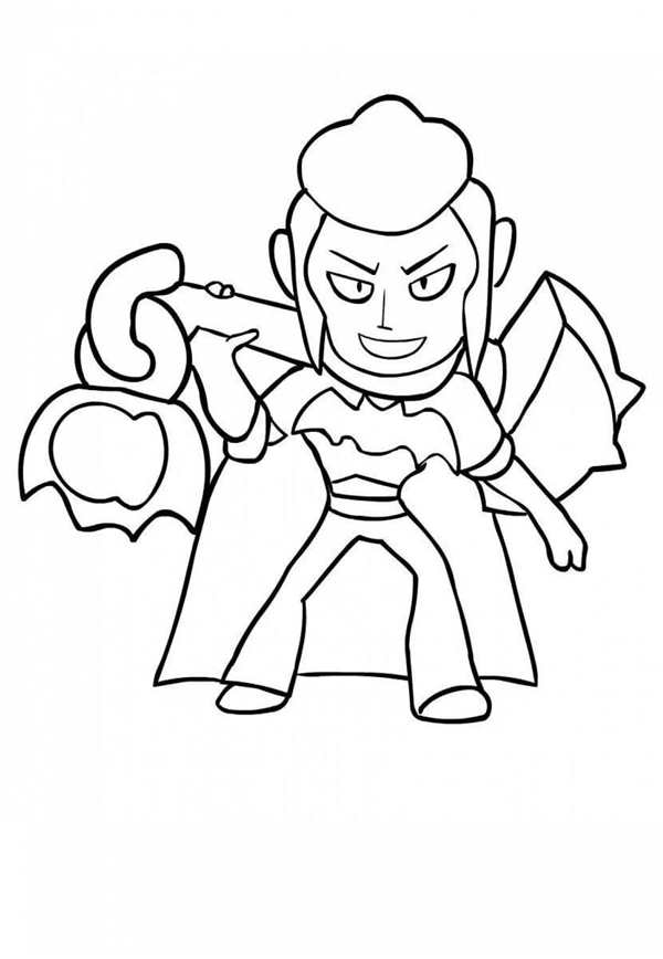 Раскраски Brawl Stars