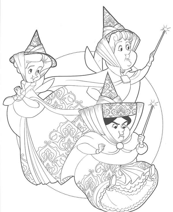 Фея крестная рисунок
