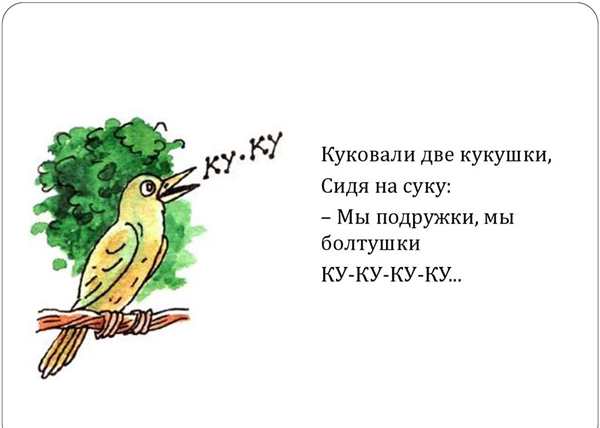 Кукушка рисунок