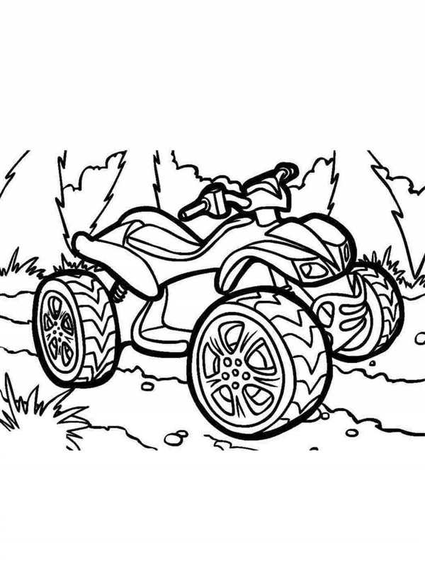 Рисунок Yamaha Grizzly 700