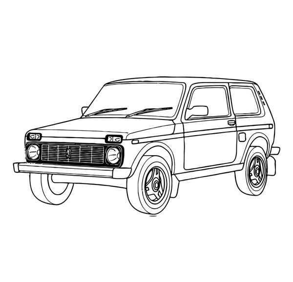 Лада Нива 2131 чертеж