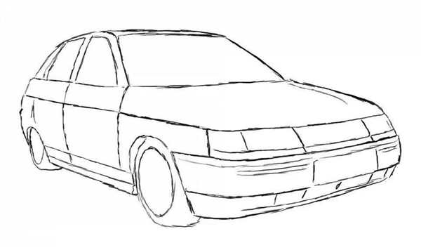 Раскраска Лада 15