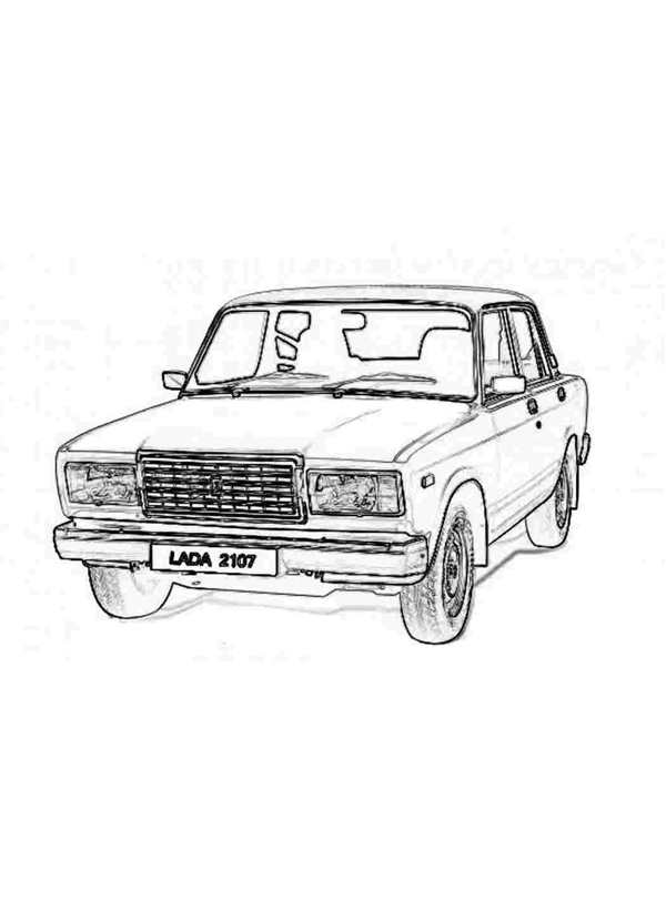 Лада 2103 чертеж