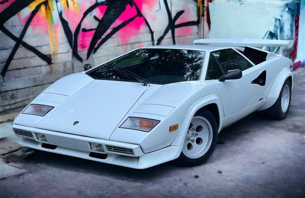 Lamborghini Countach lp500s чертеж