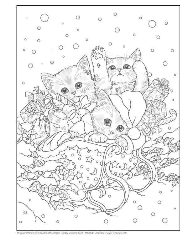 Раскраска кот