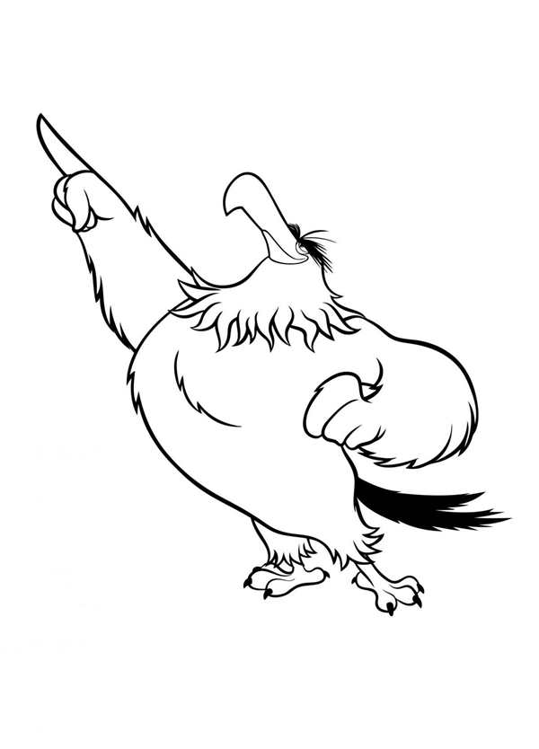 Angry Birds раскраска