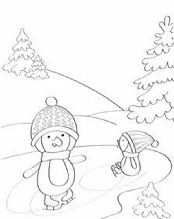 Раскраска животные севера