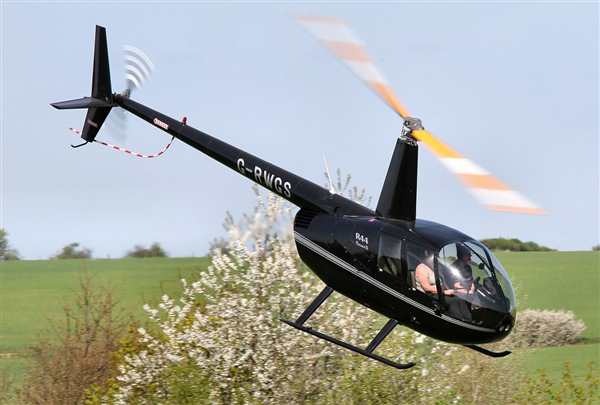 Раскраска Легкого Вертульяна Робинсона R44