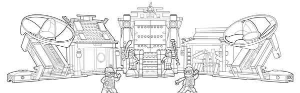 LEGO City Undercover раскраски