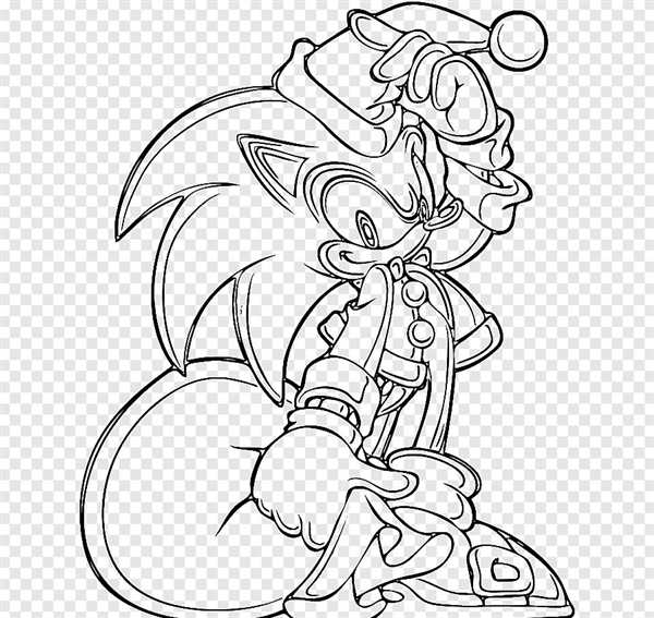 Раскраска Летучая Мышь из Sonic Руж