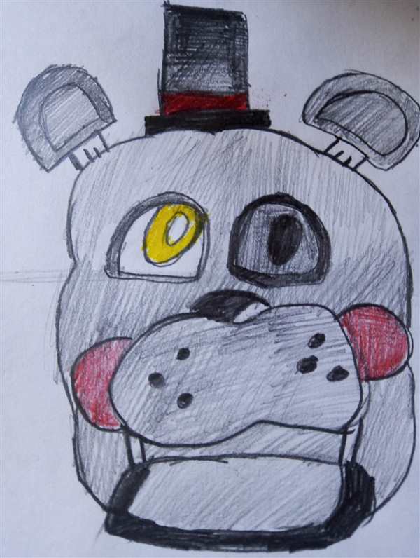 Раскраска Левти из FNAF