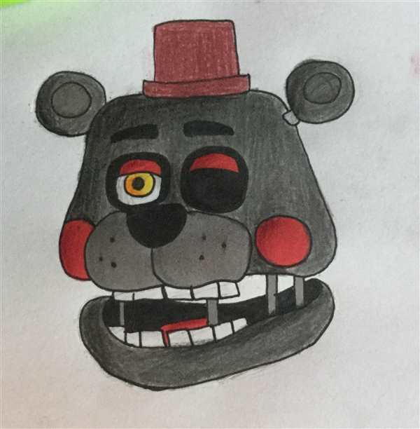 Раскраска Левти из FNAF