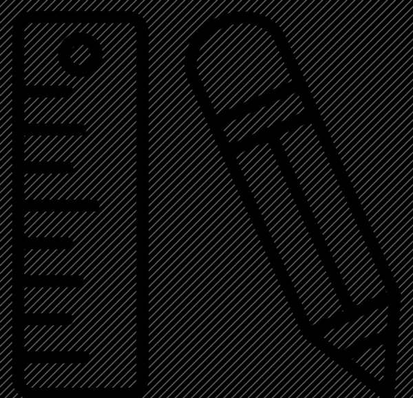 Трафареты (линейка)