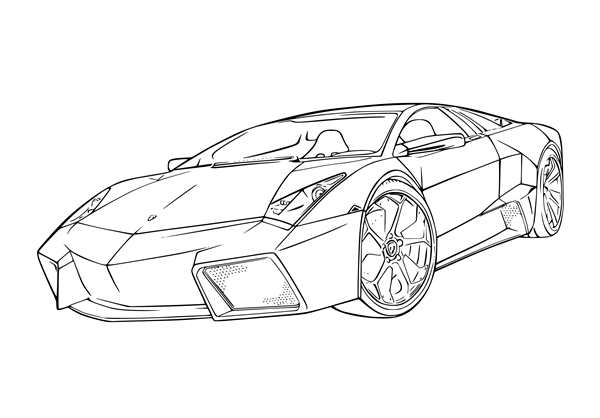 Наклейка Lamborghini