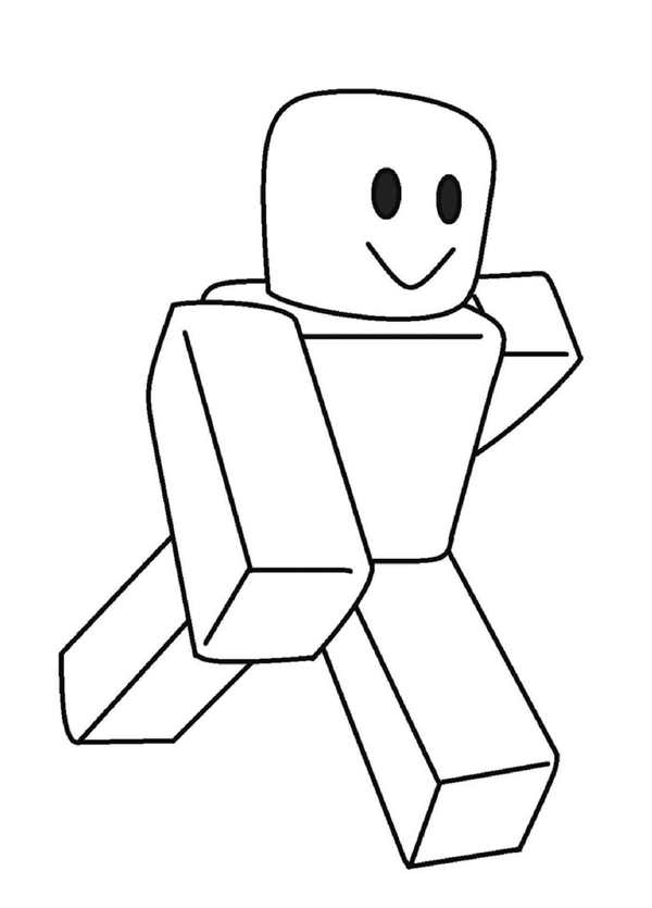 Roblox раскраска