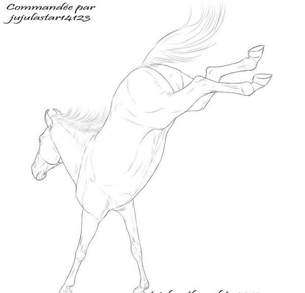 Лошадь рисунок