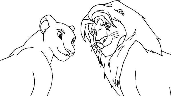 Лайн львицы Король Лев