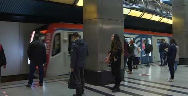 Раскраска станция метро