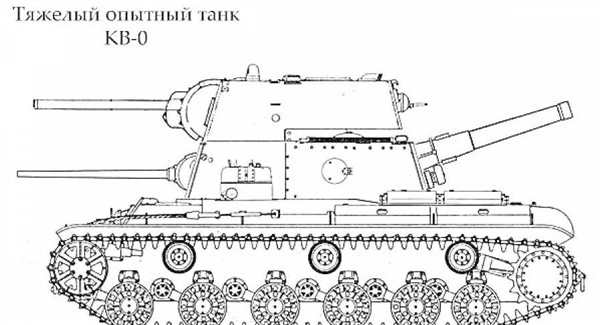 Чертёж танка ИС 2