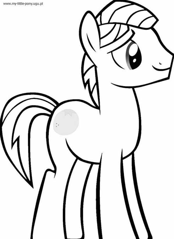 My little Pony раскраска