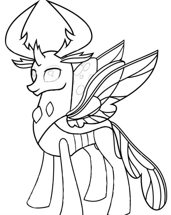 My little Pony раскраска