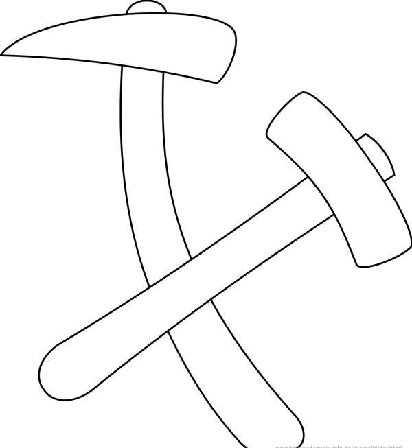 Плотник раскраска