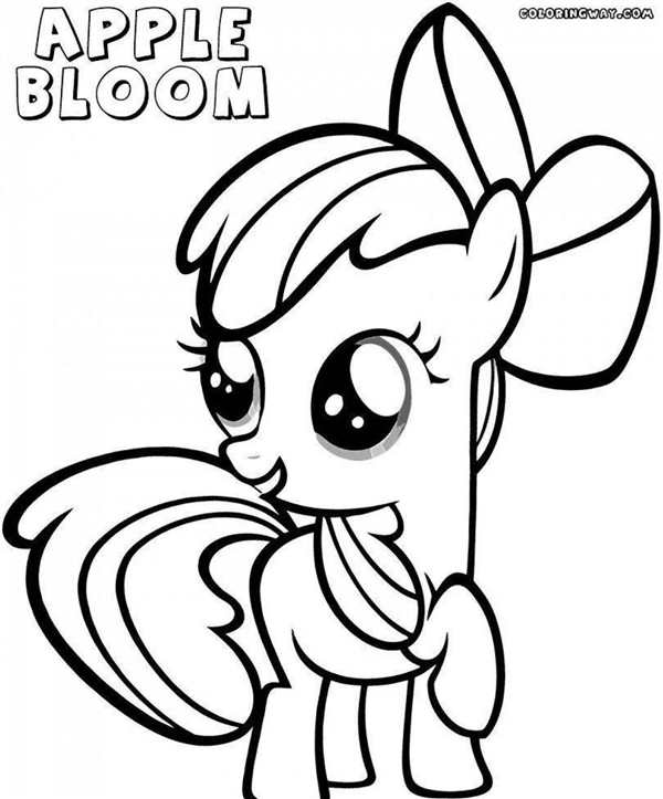 Раскраска my little Pony Эпплджек