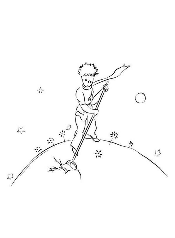 Маленький принц рисунки из книги