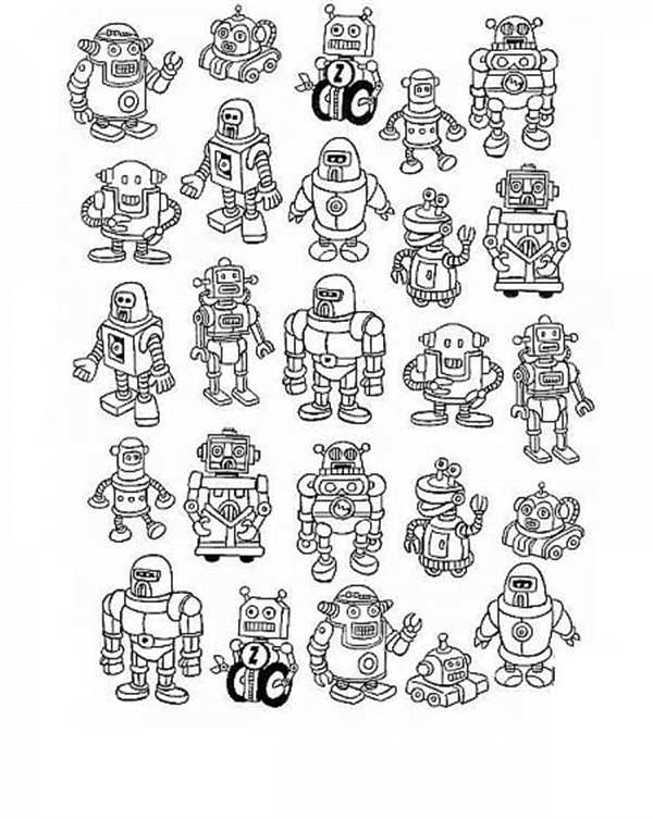{Little cute Robot}
