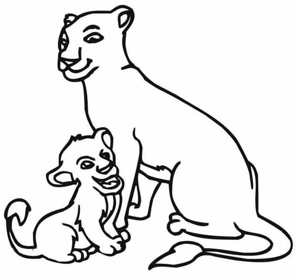 Король Лев Симба Львенок
