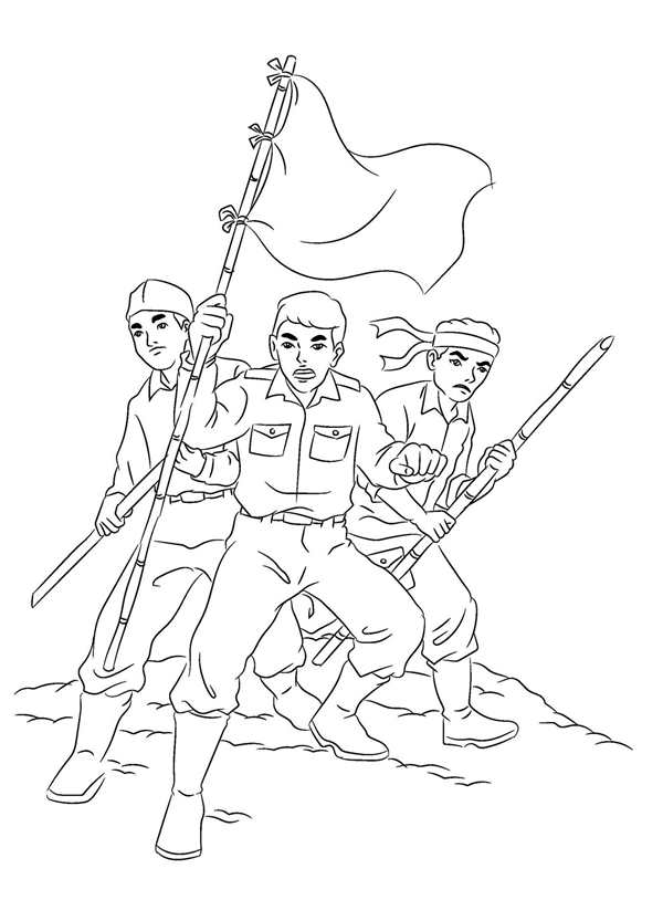 Рисунок солдату