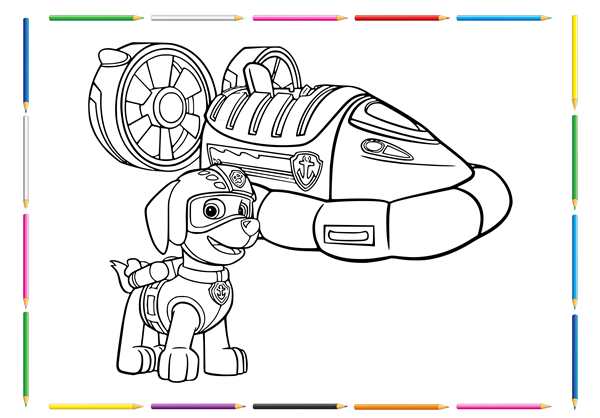 Paw Patrol Coloring Pages