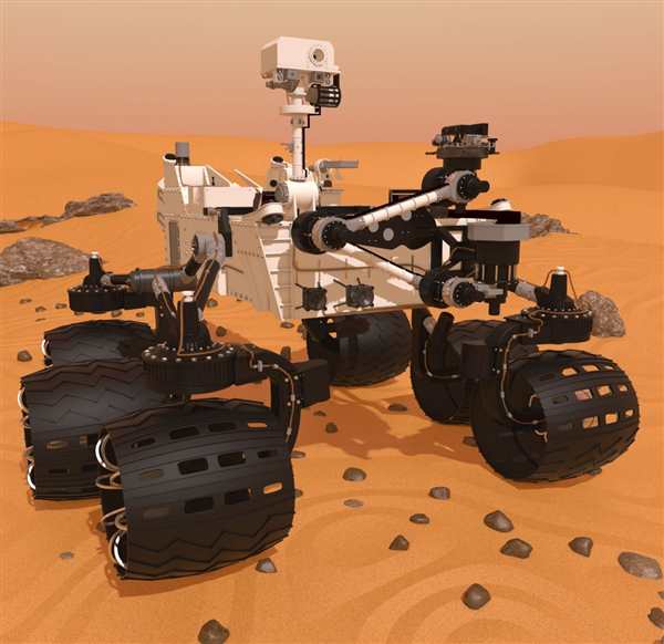 Раскраска Марсохода Curiosity Вirtual Путешествие