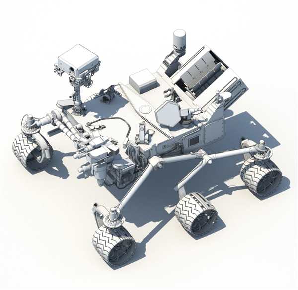Марсоход Curiosity схема
