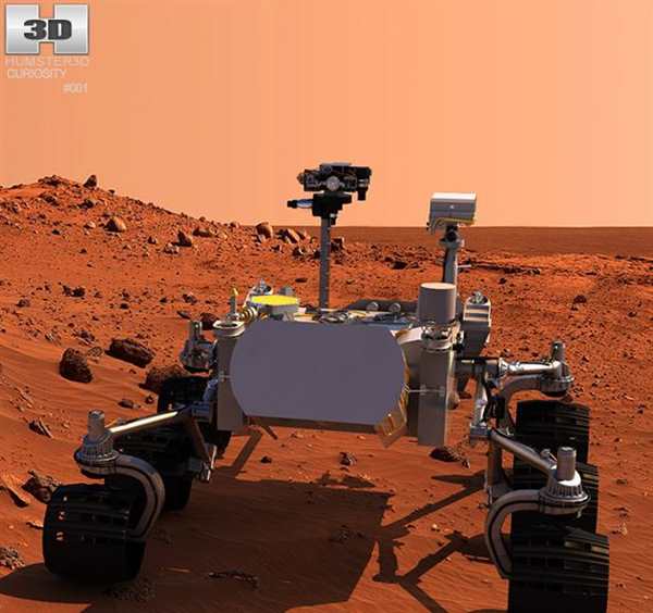 Раскраска Марсохода Curiosity Вirtual Путешествие