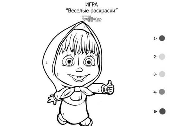 Маша раскраска Маша и медведь