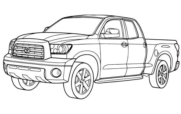 Ford f150 Raptor раскраска