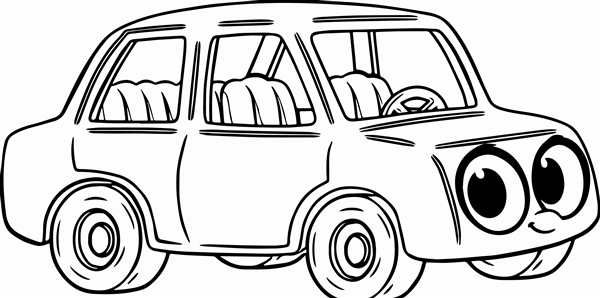 Раскраска. Гоночные автомобили