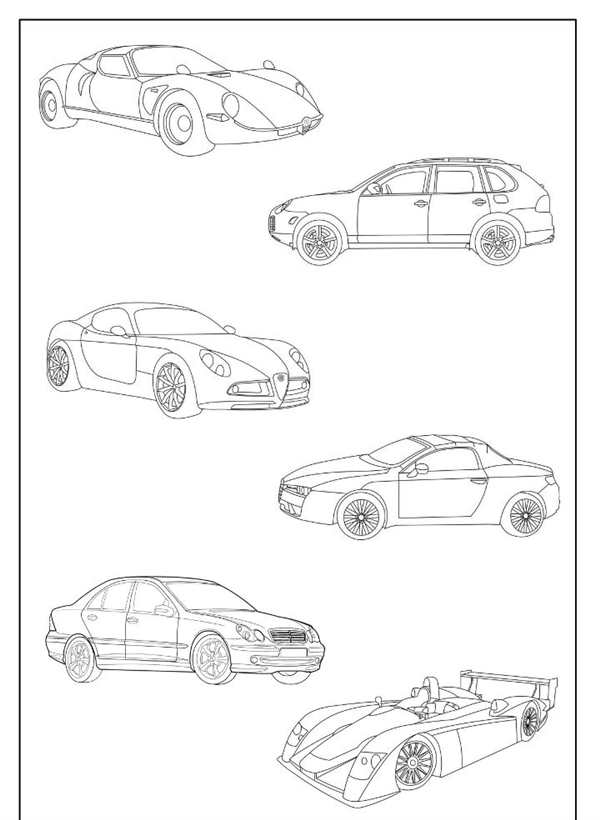 Раскраска автомобиль Ягуар