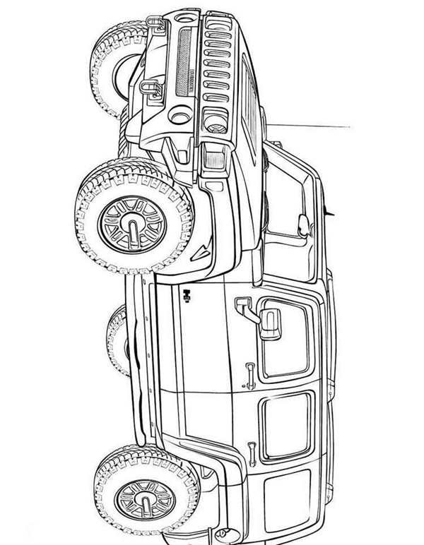 Hummer h3 Blueprint