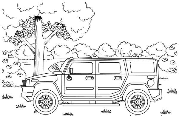 Hummer m1025 HMMWV чертеж