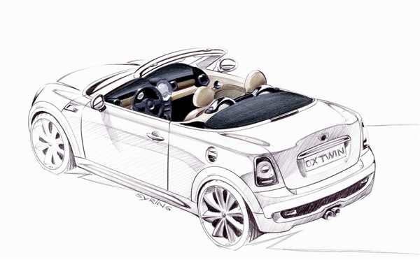 Mini Cooper вектор
