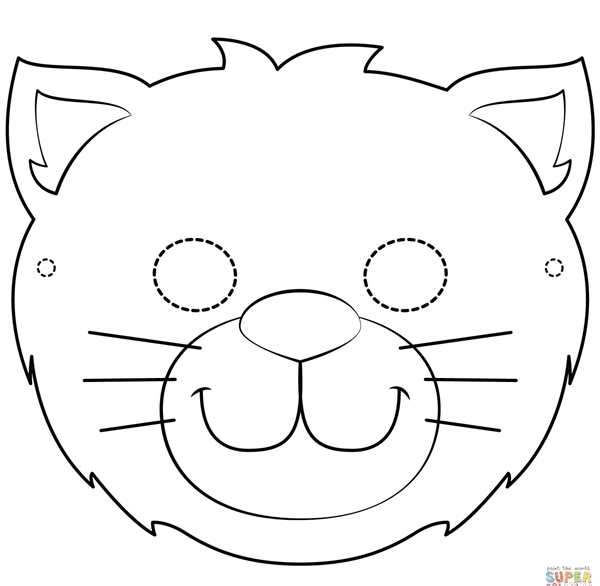 Маска кота