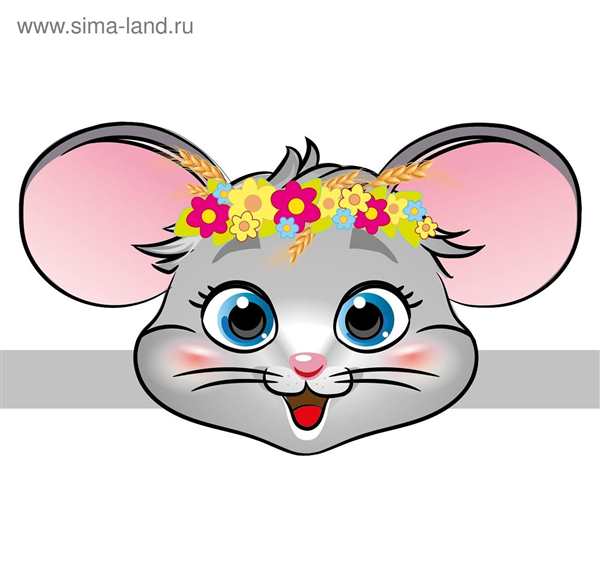 Мышонок из фетра выкройка