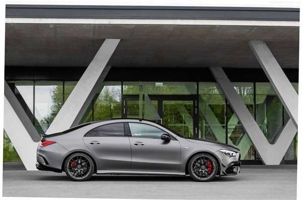 Раскраска Mercedes CLA45 AMG 2020