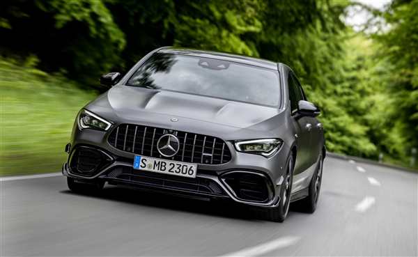Раскраска Mercedes CLA45 AMG 2020
